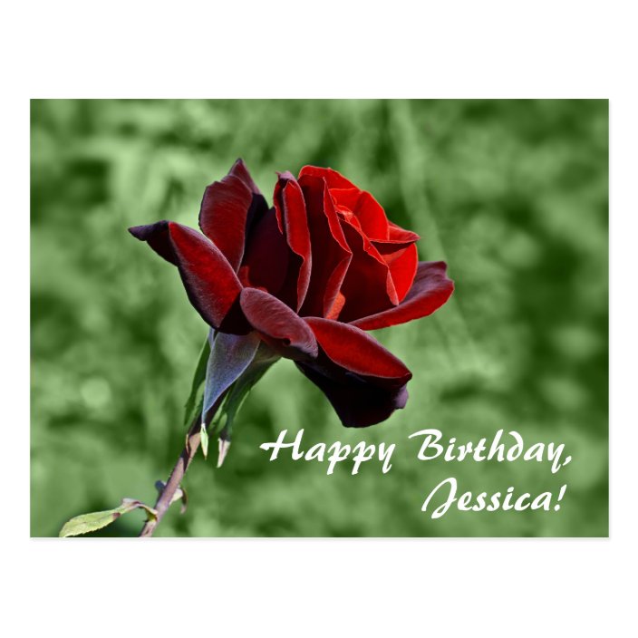 Happy Birthday, Jessica! Postcard