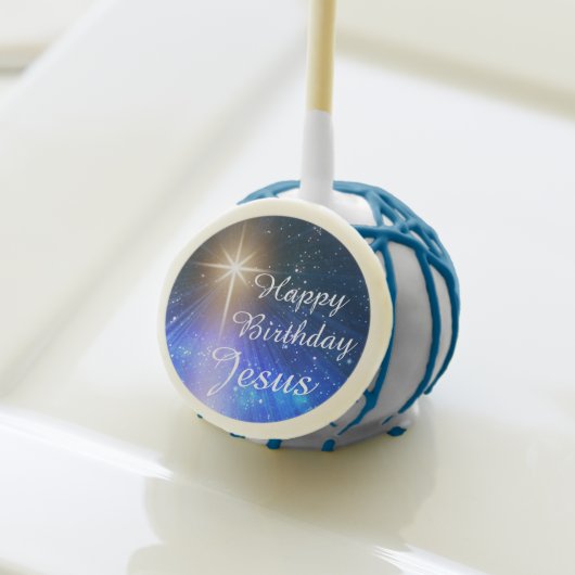 Happy Birthday Jesus Cake Pops (Front Insitu)