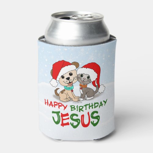 Happy Birthday Jesus Can Cooler