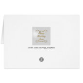Happy Birthday Jesus Cards (Back Horizontal)
