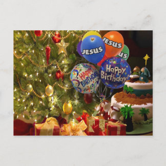 Happy Birthday Jesus, Christmas Card