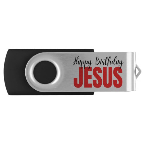 Happy Birthday Jesus Christmas Flash Drive