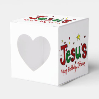 Happy Birthday Jesus Favor Boxes