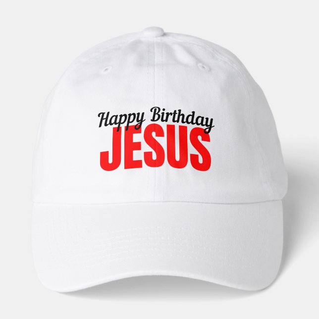 Happy Birthday Jesus Hat (Front)