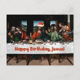 Happy Birthday, Jesus! Postcard