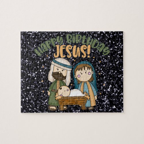 Happy Birthday Jesus Puzzle