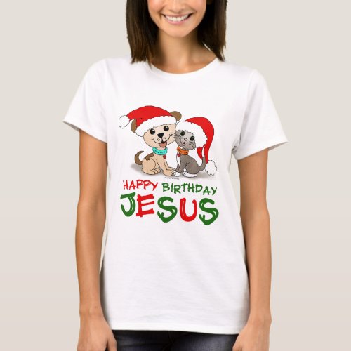 Happy Birthday Jesus T_Shirt
