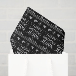 Happy Birthday Jesus UCS Christian Christmas Tissue Paper