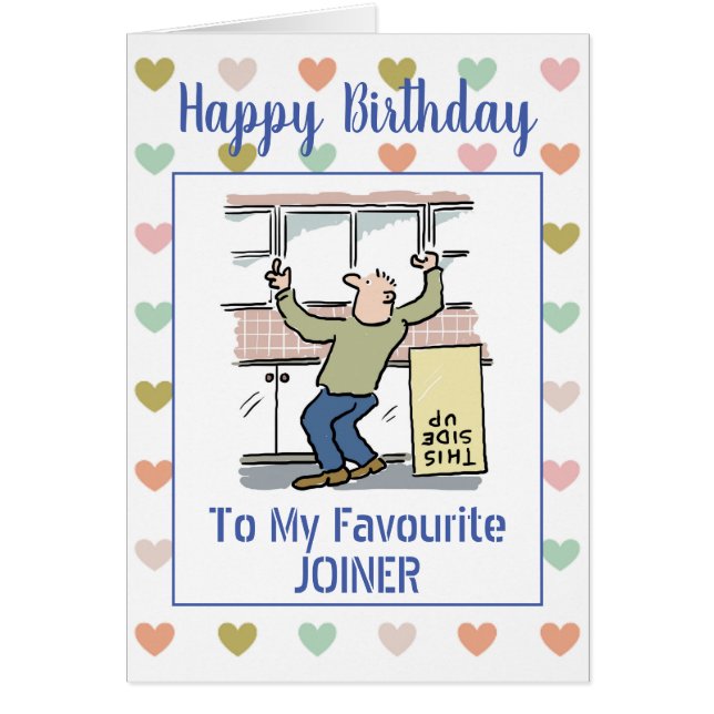 Happy Birthday Joiner Cards (Front)