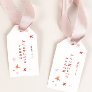 Happy Birthday | Kids Gift Tags