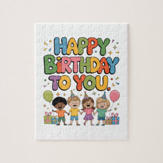 Happy Birthday Kids Jigsaw Puzzle