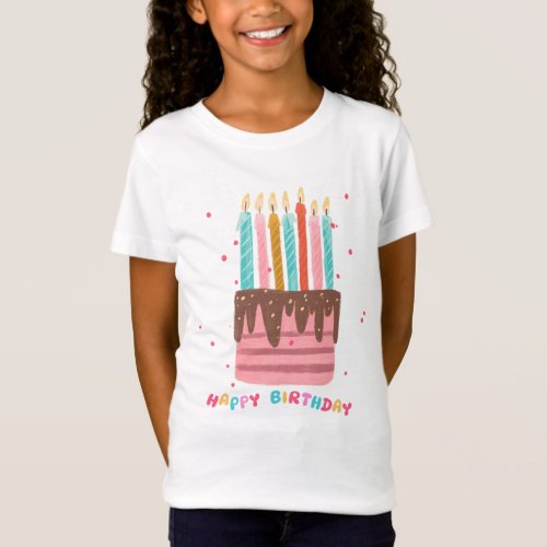 Happy Birthday kids T_shirt