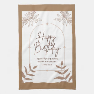 Happy Birthday Kitchen Towel
