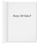 Happy Birthday | Kitty with Cake Face Cards (Inside (Right))