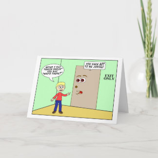 Happy Birthday Knock-Knock Humor for a Child Card