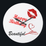 happy birthday large clock<br><div class="desc">If you are looking for a special gift you are in the right place</div>