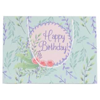 Happy Birthday Large Gift Bag