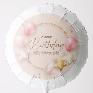 Happy Birthday Large Helium Balloon