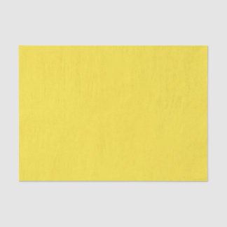 Happy Birthday Lemon Yellow Tissue Paper