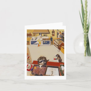 Happy Birthday 🎉🎁🎈  Letterpress Thank You Card