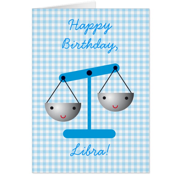Happy Birthday, Libra Greeting Cards