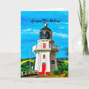 Lighthouse Birthday Cards | Zazzle