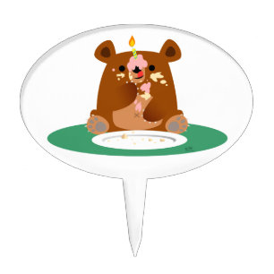 Happy Birthday, little bear!! Cake Topper