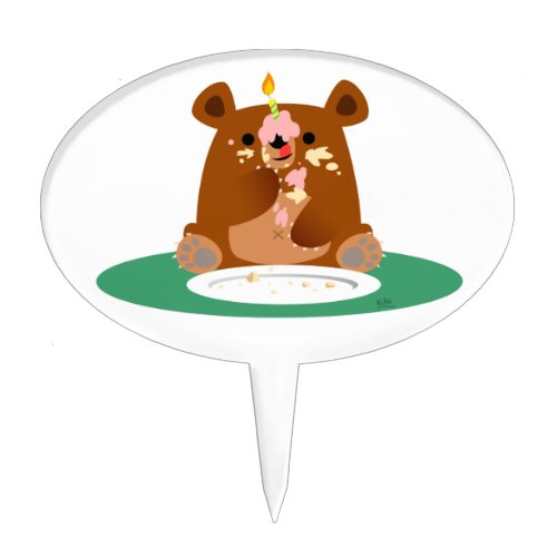 Happy Birthday little bear Cake Topper