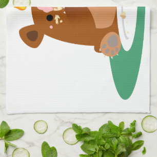 Happy Birthday, little bear!! Kitchen Towel