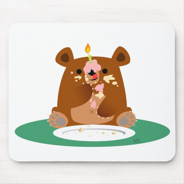 Happy Birthday, little bear!! Mouse Pad (Front)