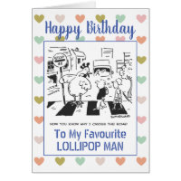 Happy Birthday Lollipop Man