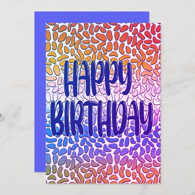 Happy birthday love ! (Front/Back)