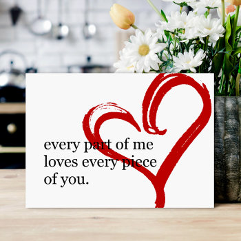 Happy Birthday Love Quote Greeting Card 2 by girlygirlgraphics at Zazzle