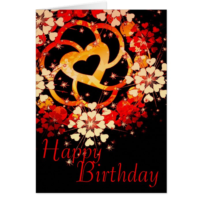 Happy Birthday LoveCircle Greeting Card