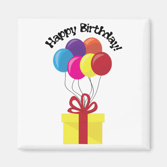 Happy Birthday! Magnet | Zazzle