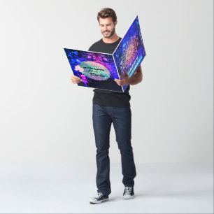 Happy Birthday Mandala Galaxy Cosmic Star Card