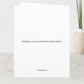 Happy Birthday Manhattan Skyline Card