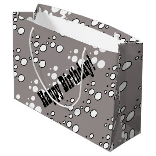 Happy Birthday Masculine Gift Bag