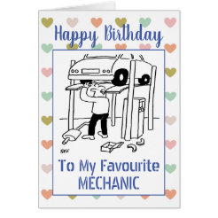 Mechanics Cards | Zazzle