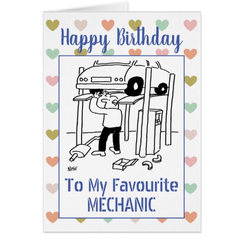 Happy Birthday Mechanic