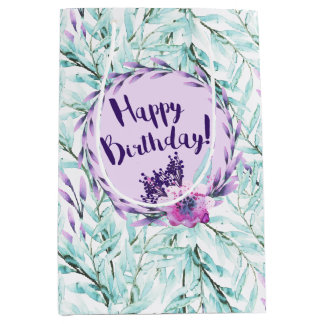 Happy Birthday Medium Gift Bag