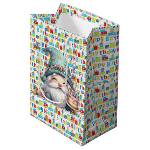 Happy Birthday Medium Gift Bag