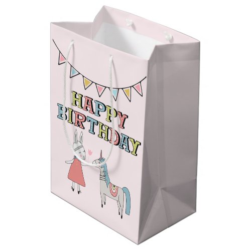 Happy Birthday Medium Gift Bag