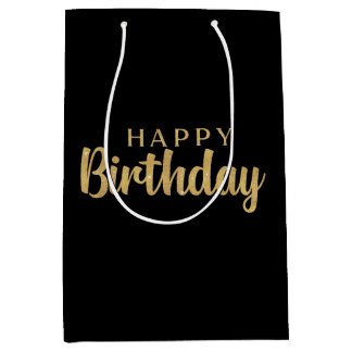 Happy Birthday Medium Gift Bag