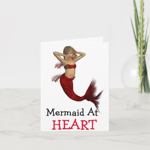 Happy Birthday Mermaid Greeting Cards