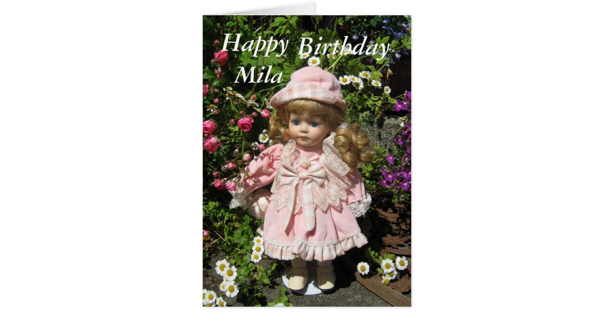 Happy Birthday mila | Zazzle
