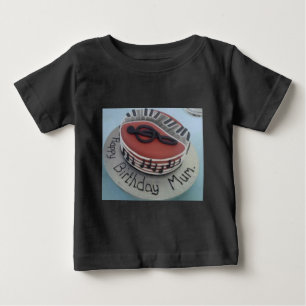 Happy birthday mom cake baby T-Shirt