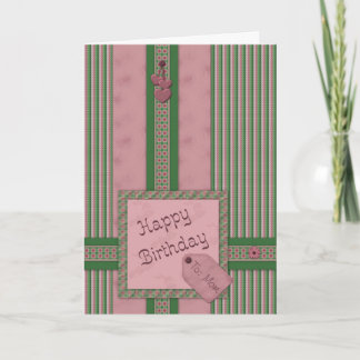 Happy Birthday Mom! Card