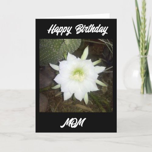 HAPPY BIRTHDAY MOM CARD