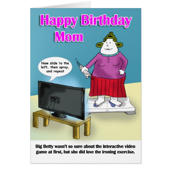 Happy Birthday Mom Greeting Card